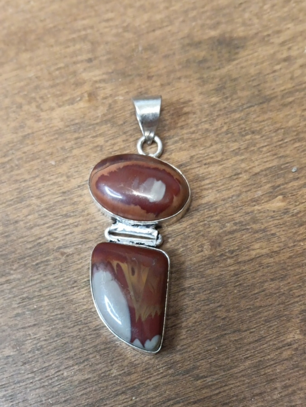 Noreena Jasper Pendant - Elegant Women's Jewelry